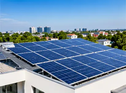On-grid rooftop solar panels