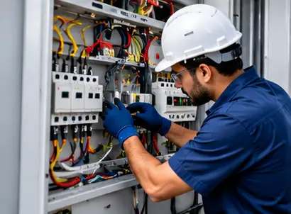 Solar repair work